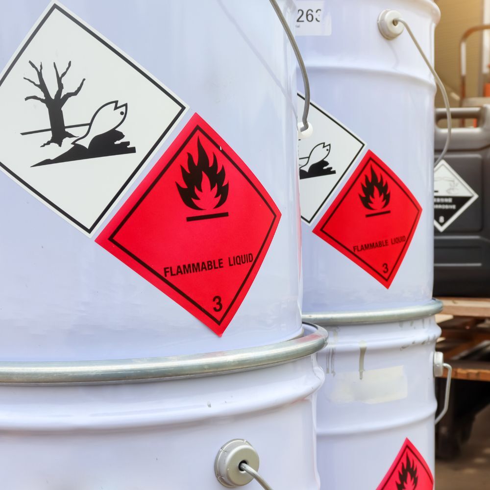 Flammable Liquid 3 Examples 